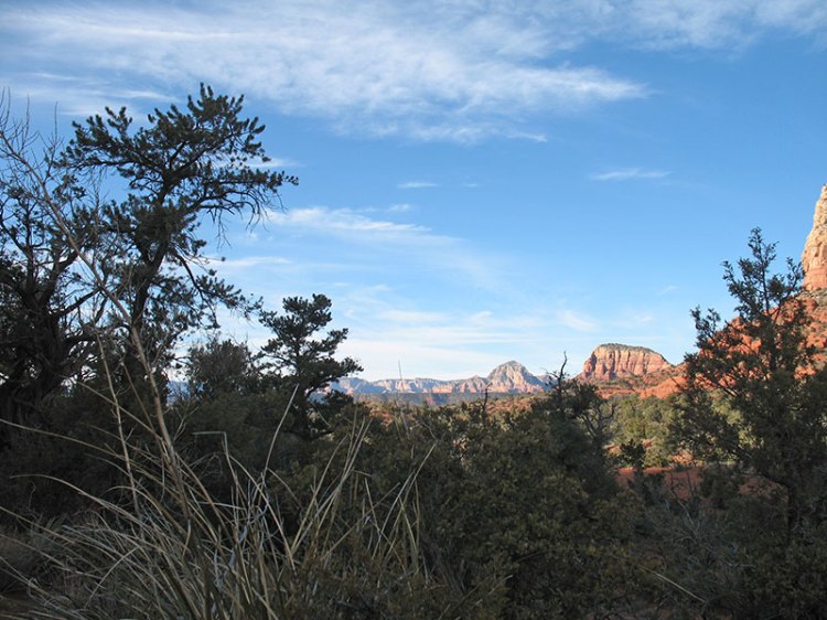 View into Soldier's Pass, Sedona Arizona